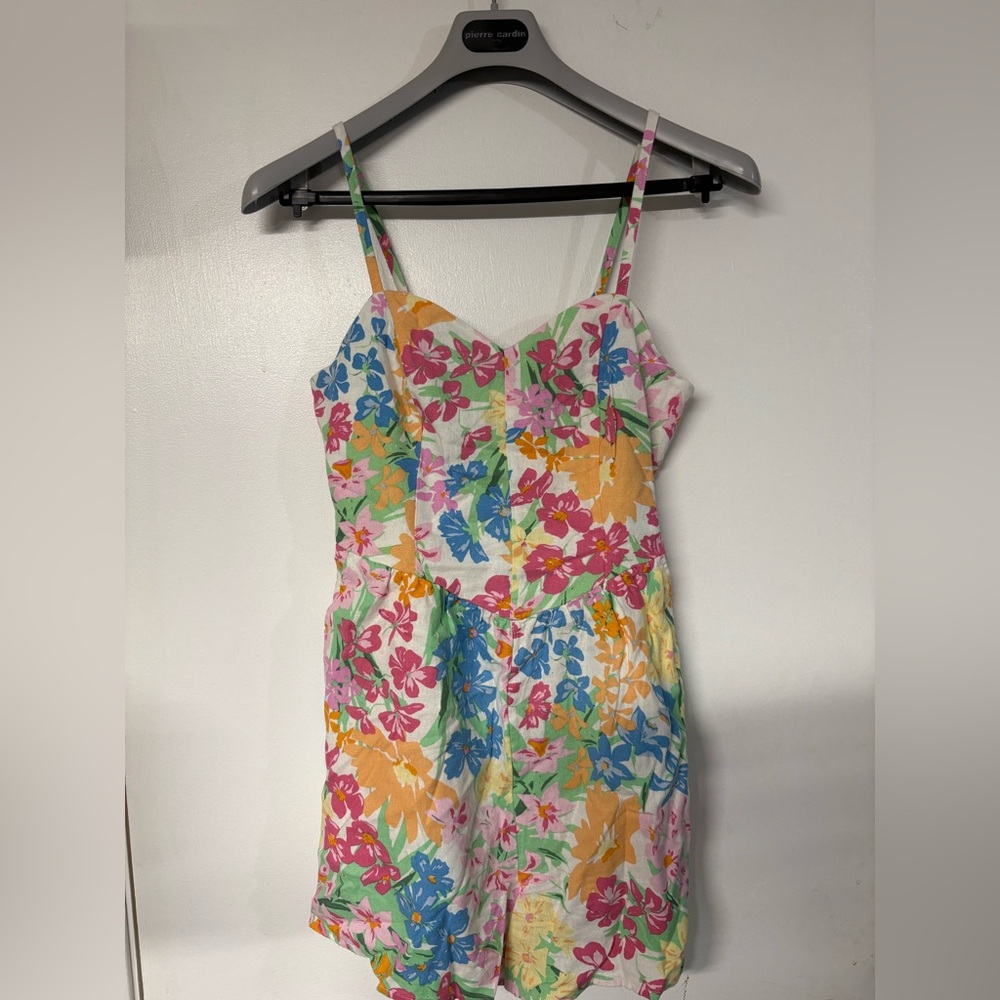 Old Navy Floral Jumpsuit - Multicolor